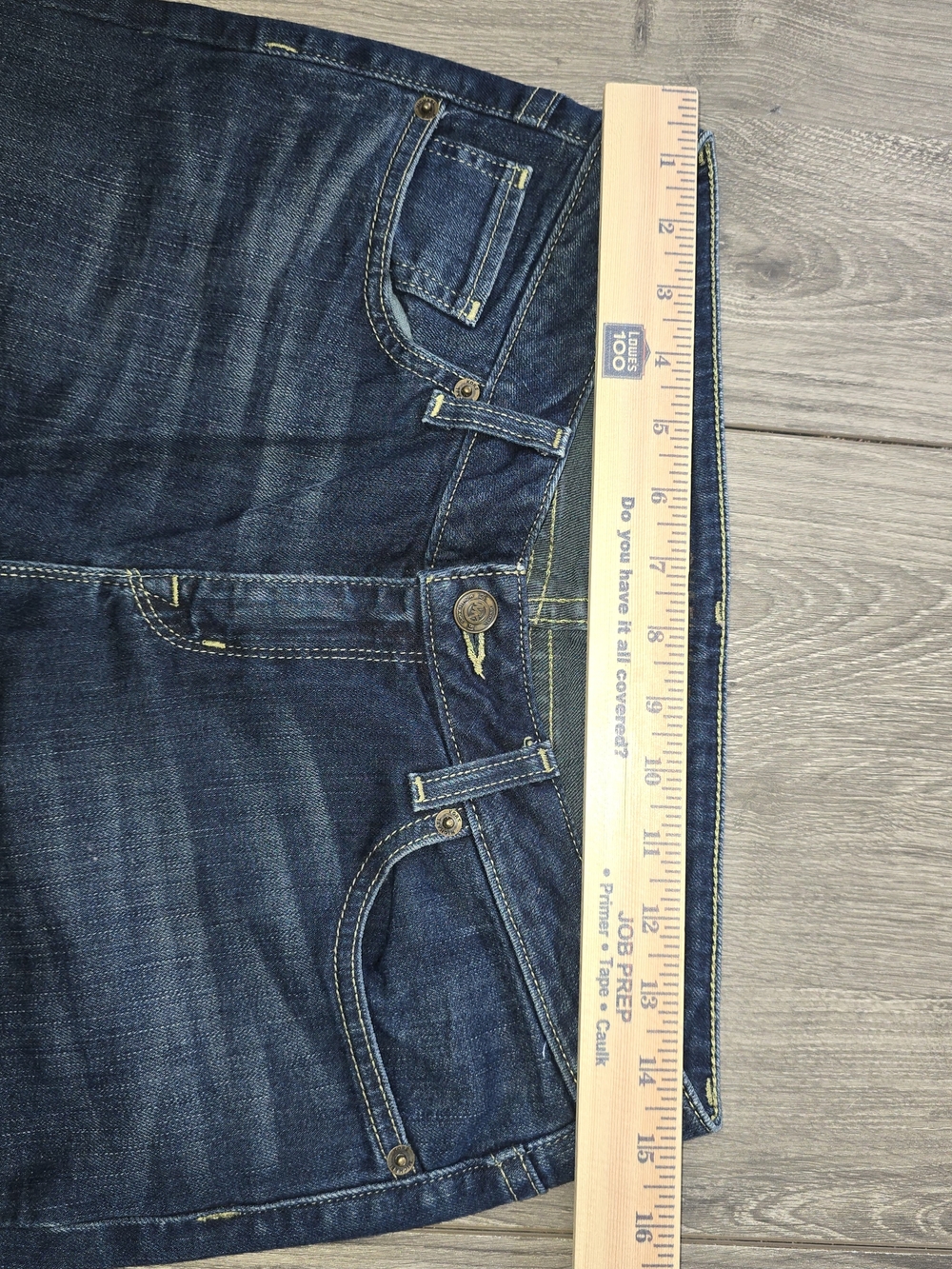 *Michael Kors Women’s Straight Leg Jeans in Dark Blue Denim Size 4 - Picture 6 of 8